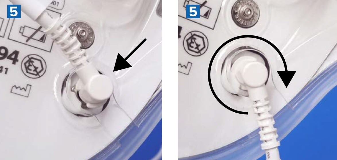 Safe Turnlock Power Cord Connector diagram