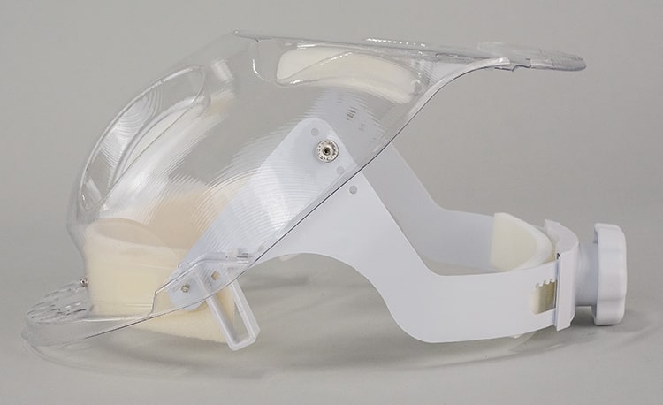 Clear MaxAir helmet