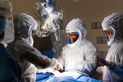 surgercial PPE equipment